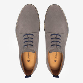 Sapato Masculino Derby - Winchester Camurça Cinza
