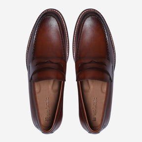 Sapato Social Loafer Marrom - King