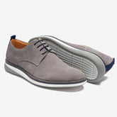 Sapato Masculino Derby - Winchester Camurça Cinza