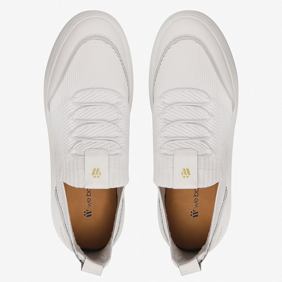 Tênis Knit Branco - Budapeste